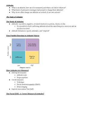 PSYC432 Chapter 1 - What is Social Psychology - Defining Social ...