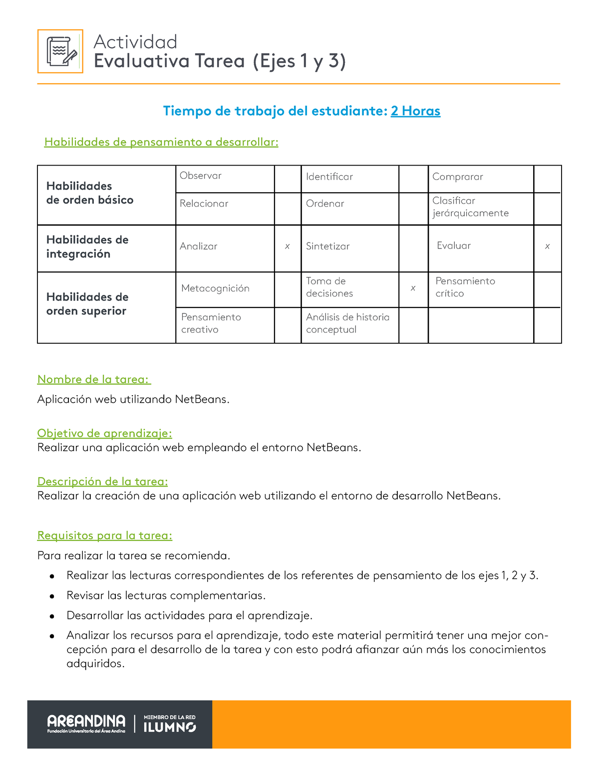 Tarea Eje 3 Mod De Programacion - Actividad Evaluativa Tarea (Ejes 1 Y ...