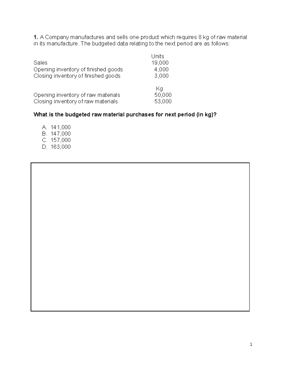 Financial Accounting Final Exam Sample Introduction to Financial