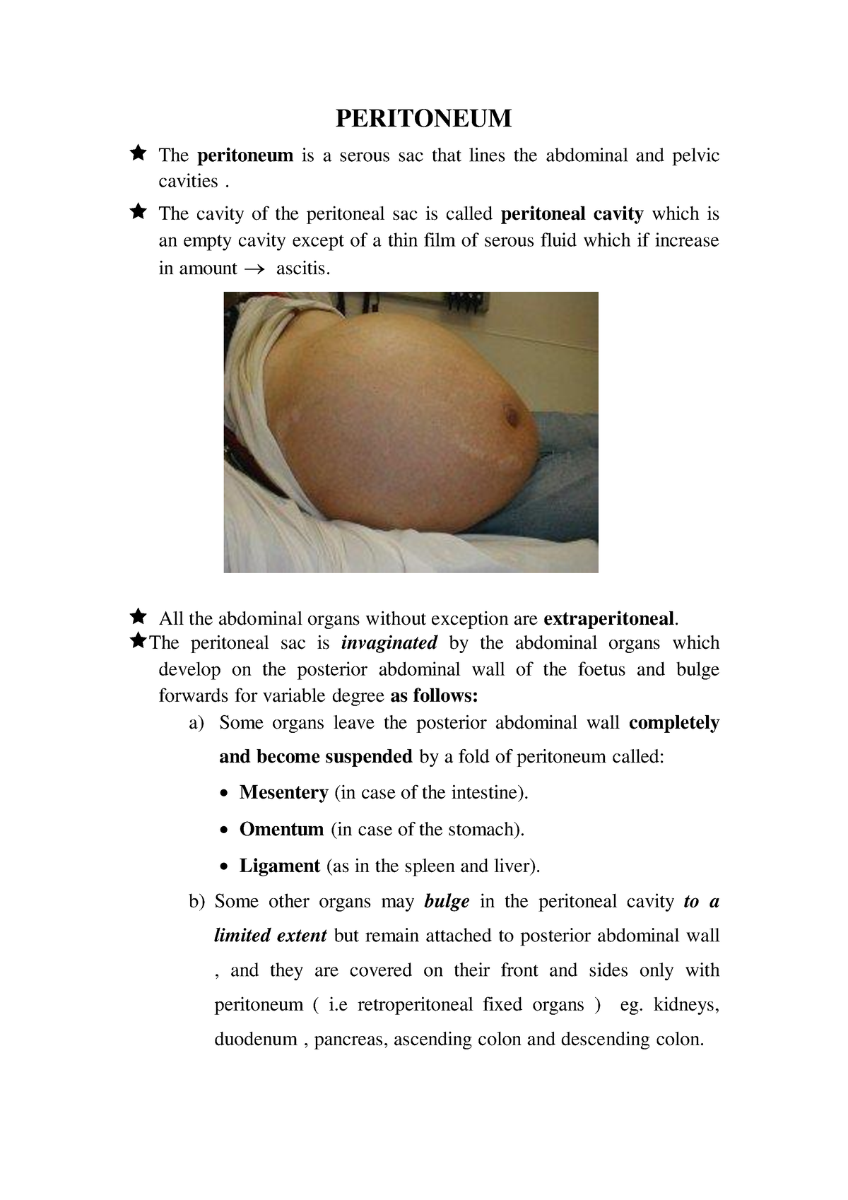 Anatomy Peritoneum Final - PERITONEUM The Peritoneum Is A Serous Sac ...