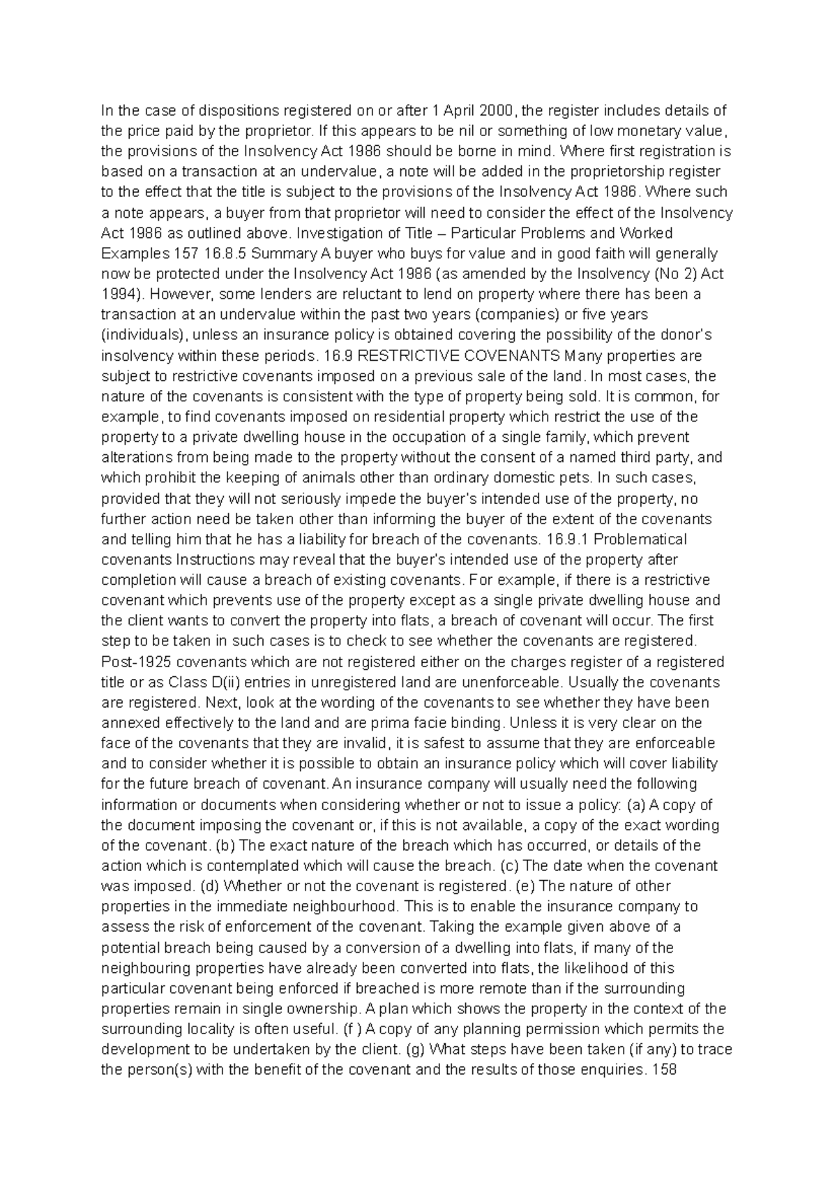 Chapter 14 Real Estate In the case of dispositions registered on or