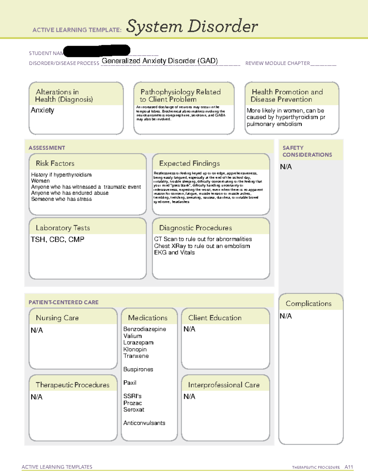 generalized-anxiety-disorder-ati-active-learning-templates