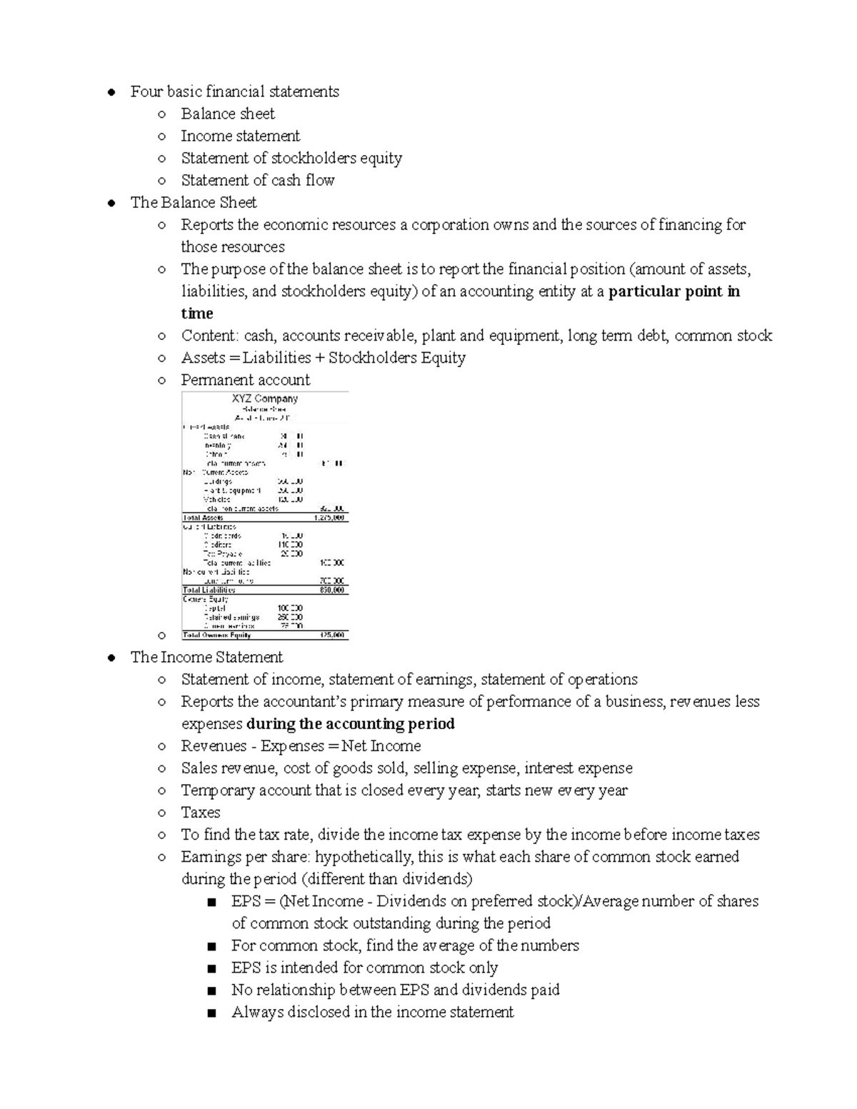 Accounting 211 Chapters 1-5 Notes - StuDocu