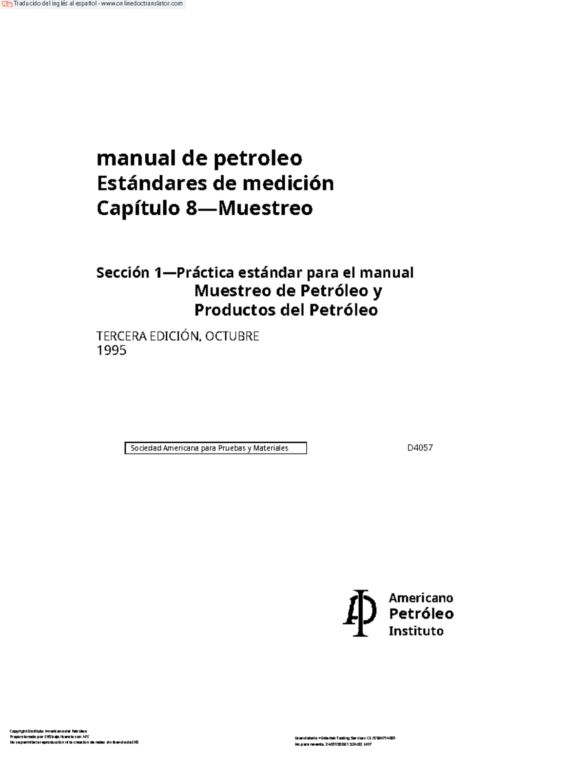 14 API MPMS 8.1 - nnnnnnnnnnnnnnnnnnnnnnnnnnnnnnnnnnnnnnnnn - manual de ...
