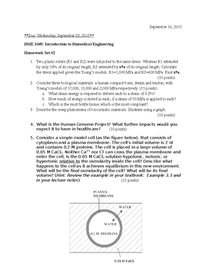 Syllabus for the duration of the entire course - BME 1045: INTRODUCTION ...