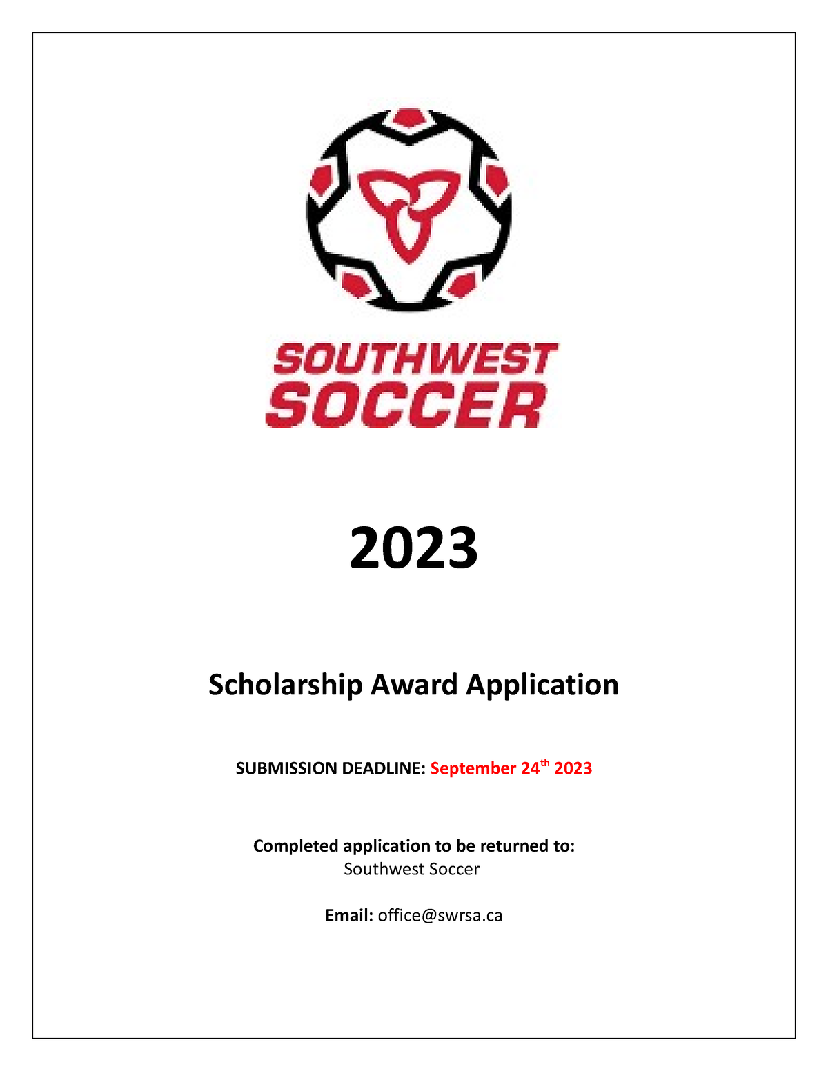 Scholarship-Application-2023 - 2023 Scholarship Award Application