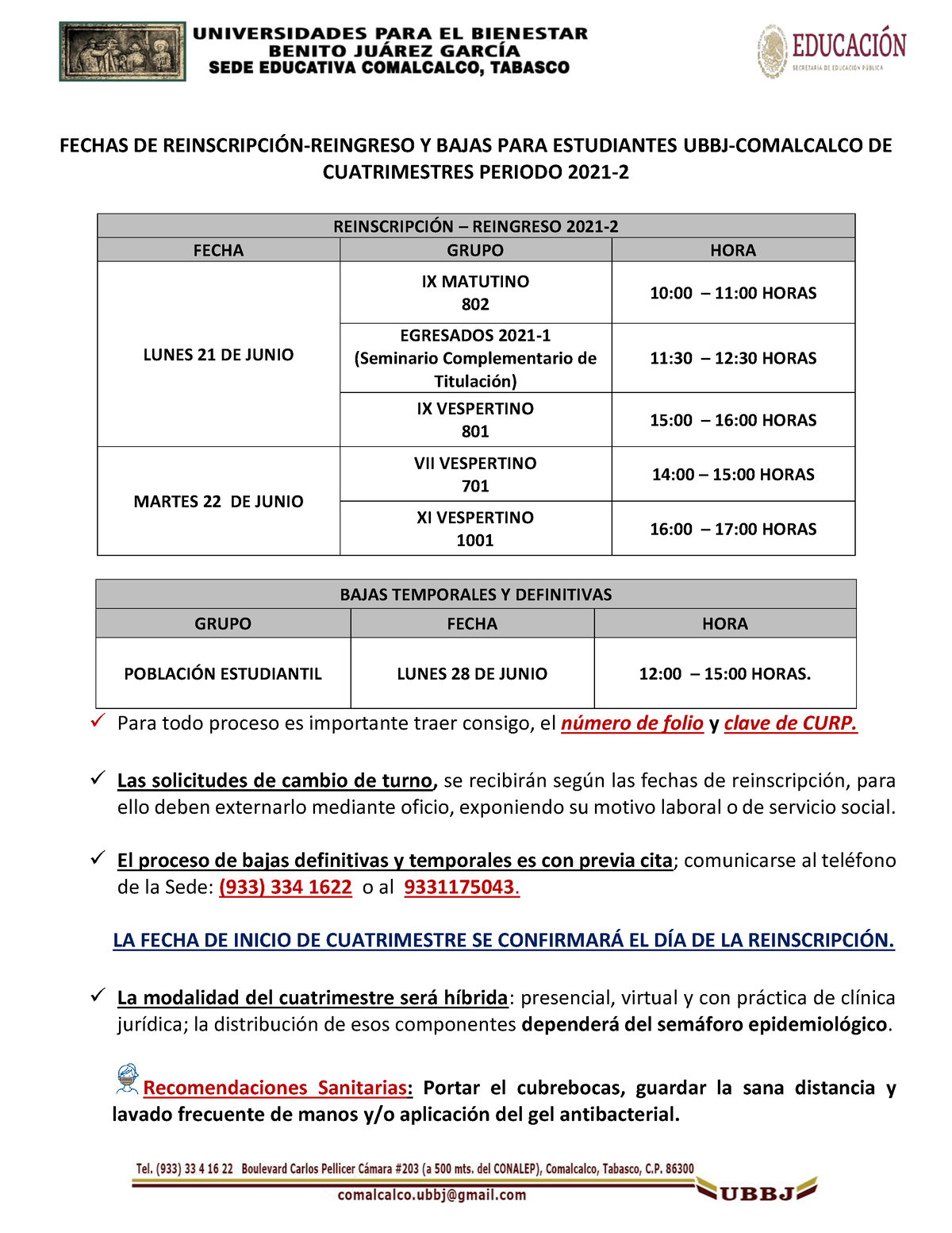 Cuatrimestre - Derecho Pasos Para Realizar Casos - FECHAS DE ...