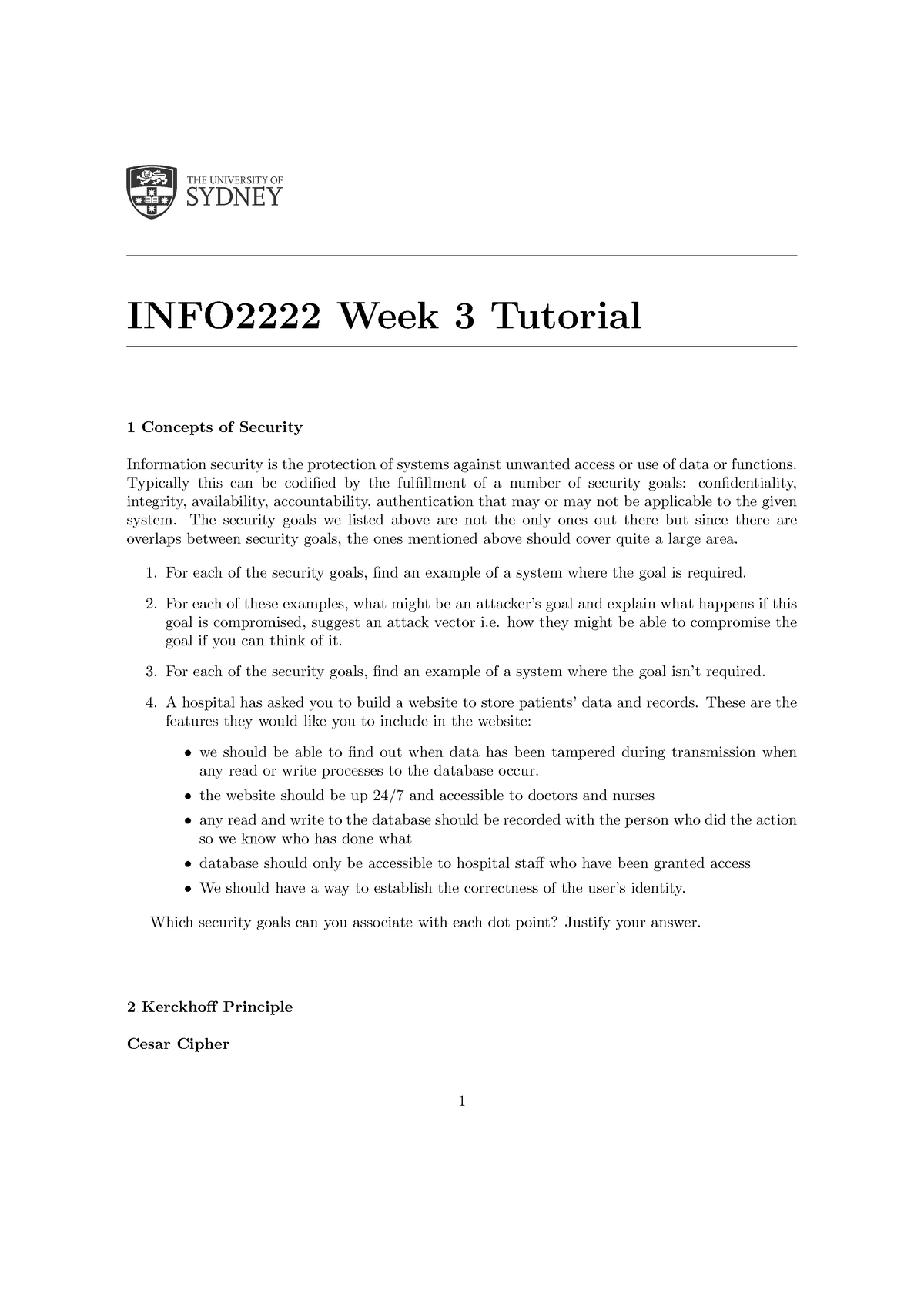 INFO2222 Tutorial 1 Week3 - INFO2222 Week 3 Tutorial 1 Concepts Of ...