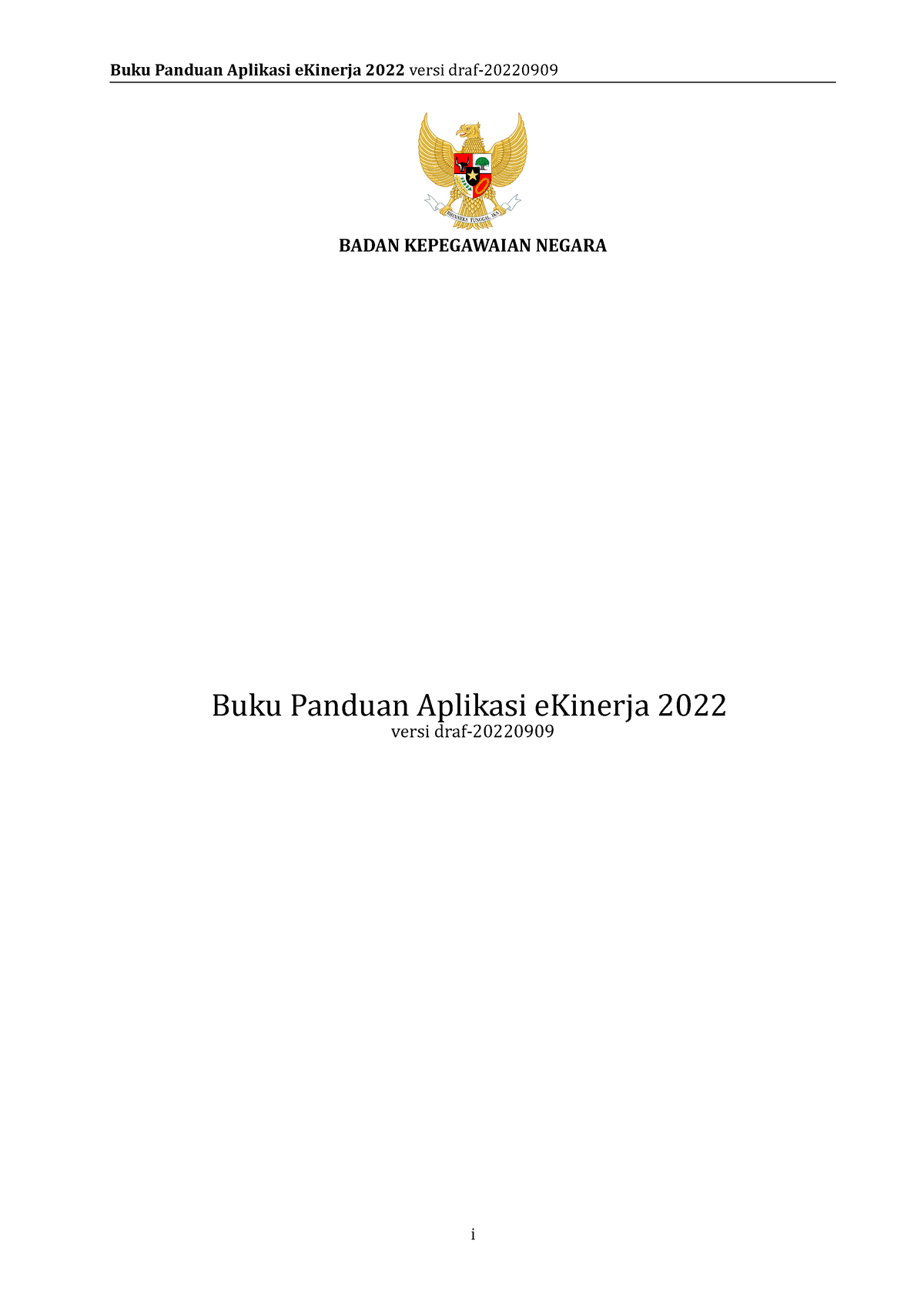 Buku Petunjuk Kinerja V - BADAN KEPEGAWAIAN NEGARA Buku Panduan ...