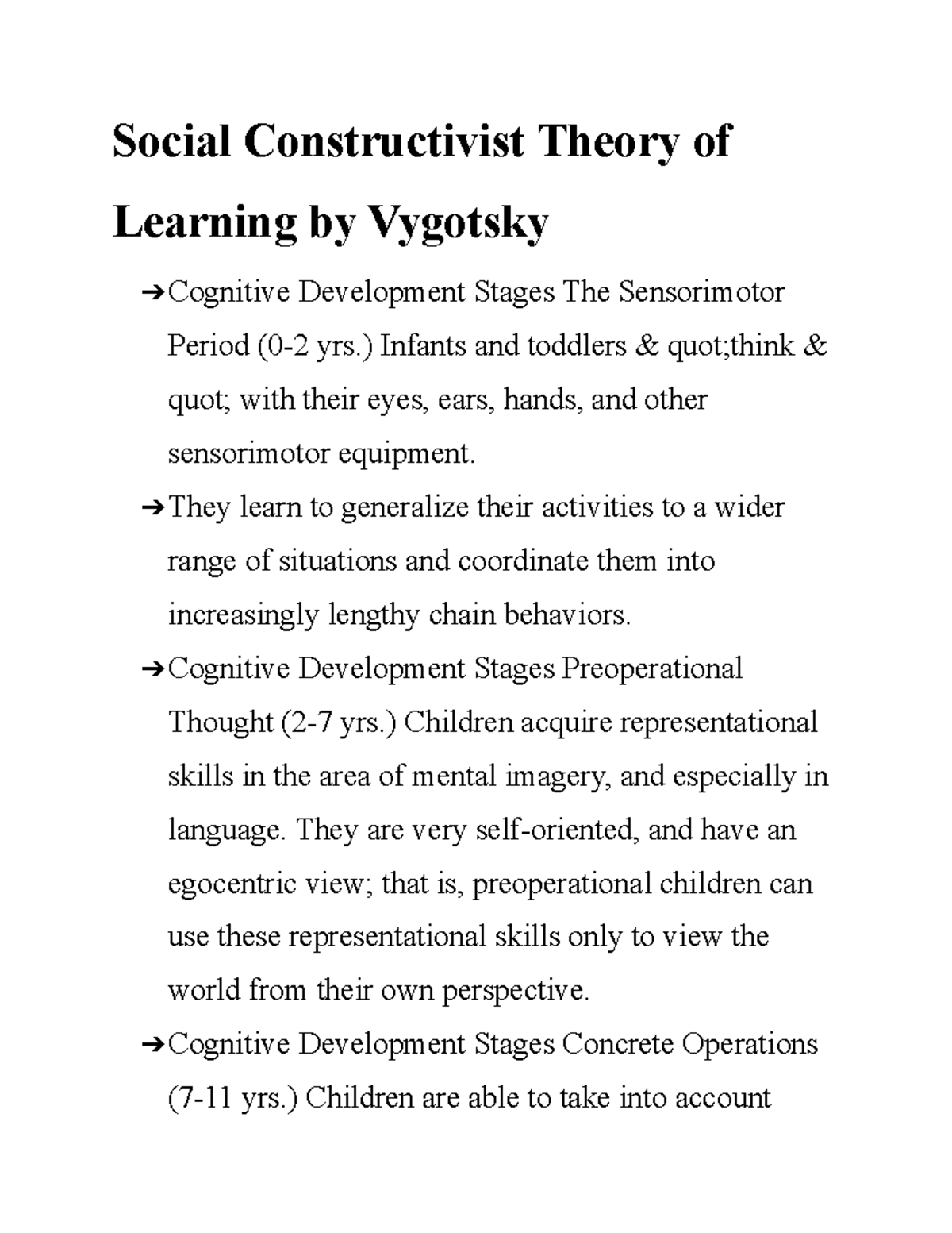 Social Constructivist Theory of Learning by Vygotsky - Social ...