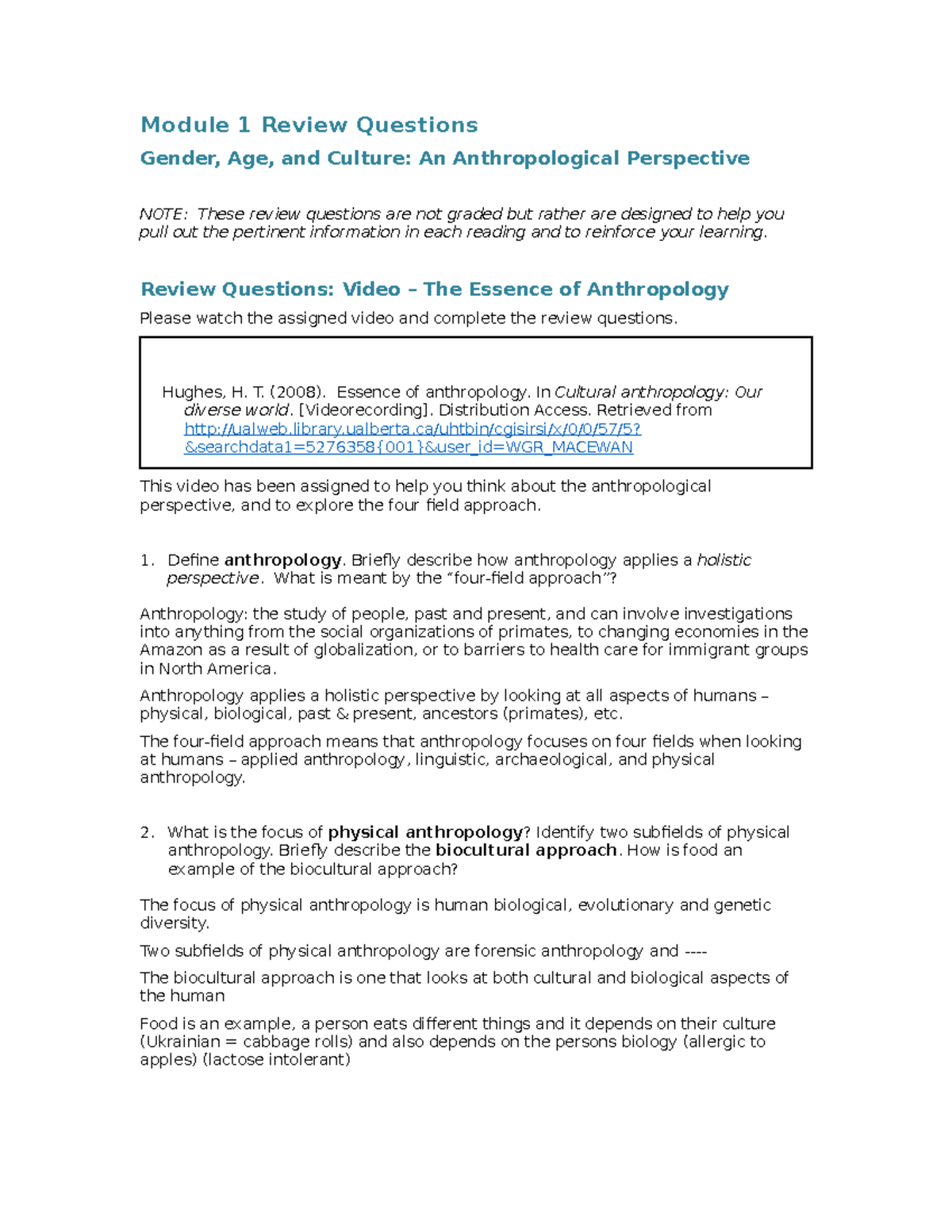 Review Questions Module 1 at Kevin Fisher blog