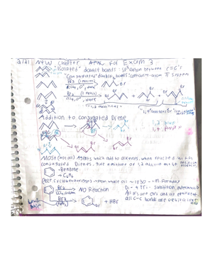 Organic Chemistry 2 Exam 2 - CHM 2002 - Studocu