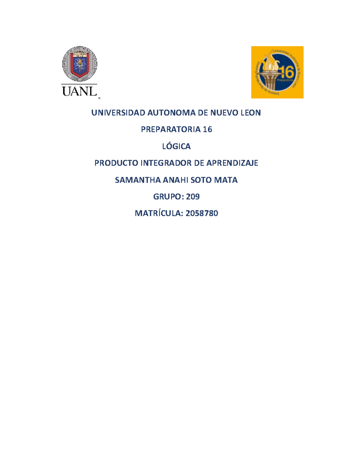 SASM- Lógica-PIA - UNIVERSIDAD AUTONOMA DE NUEVO LEON PREPARATORIA 16 ...