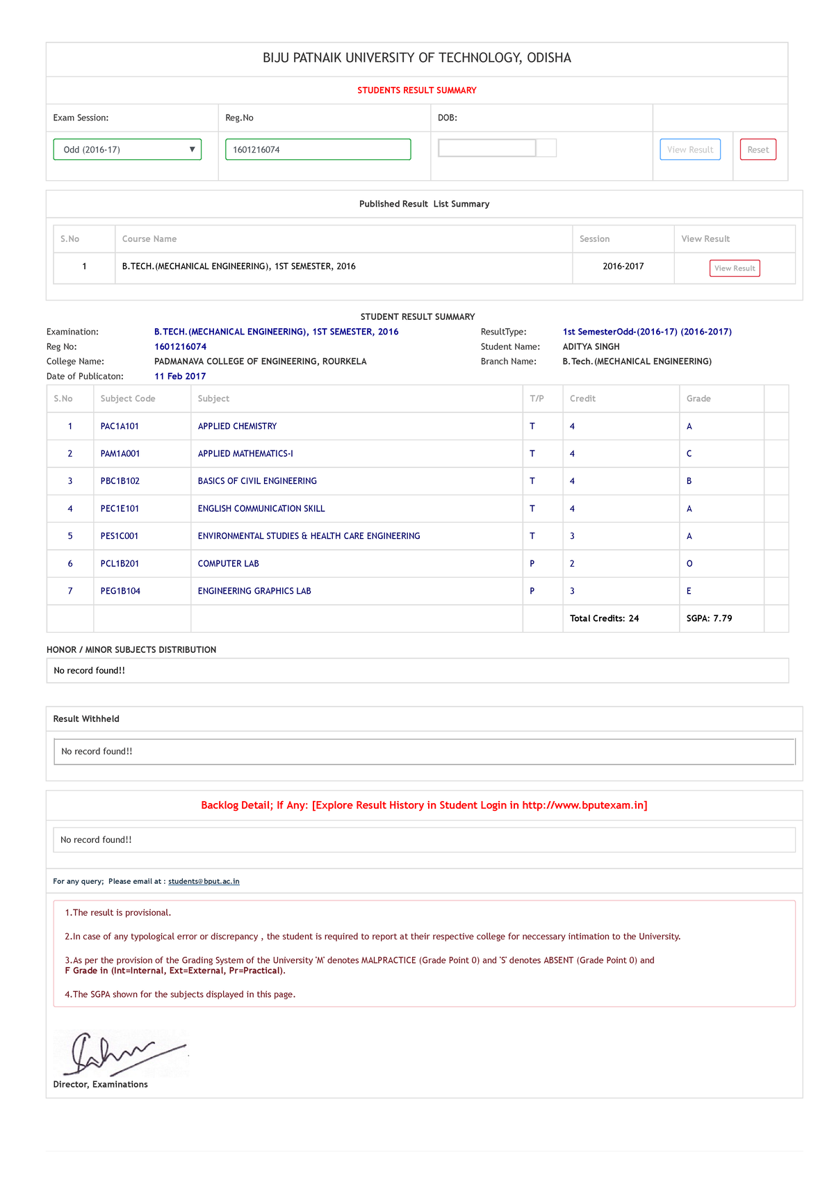 Grad marksheet 1608606695 506125 BIJU PATNAIK UNIVERSITY OF
