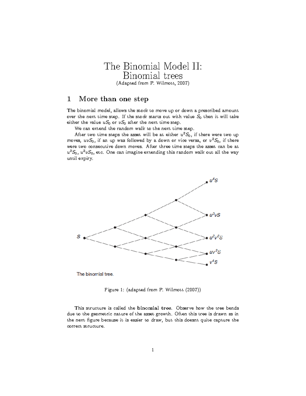 Studocu 2 - Advanced explanation and exercises - The Binomial Model II ...