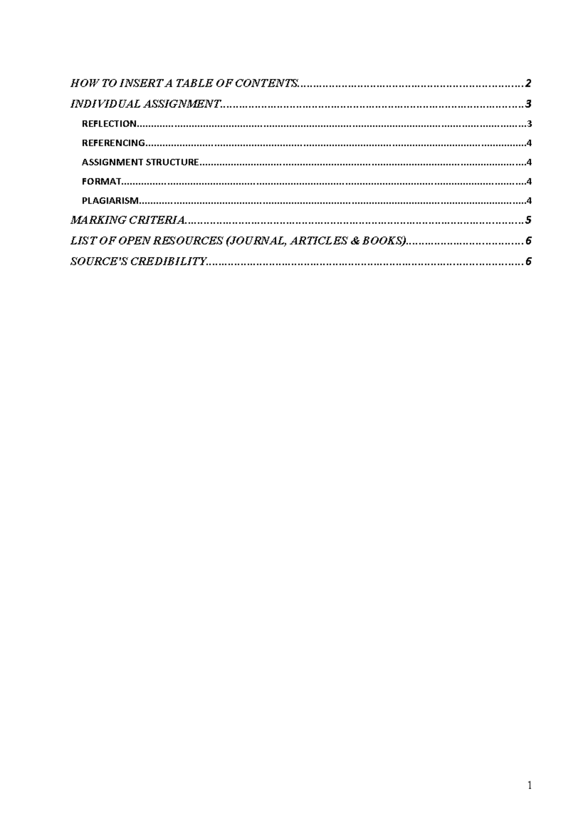 mgt-103-individual-assigment-guidelines-how-to-insert-a-table-of