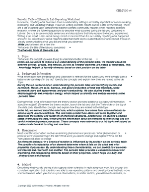 Chm151 v4 wk7 nuclear chemistry lab report observational - CHM/151 v ...