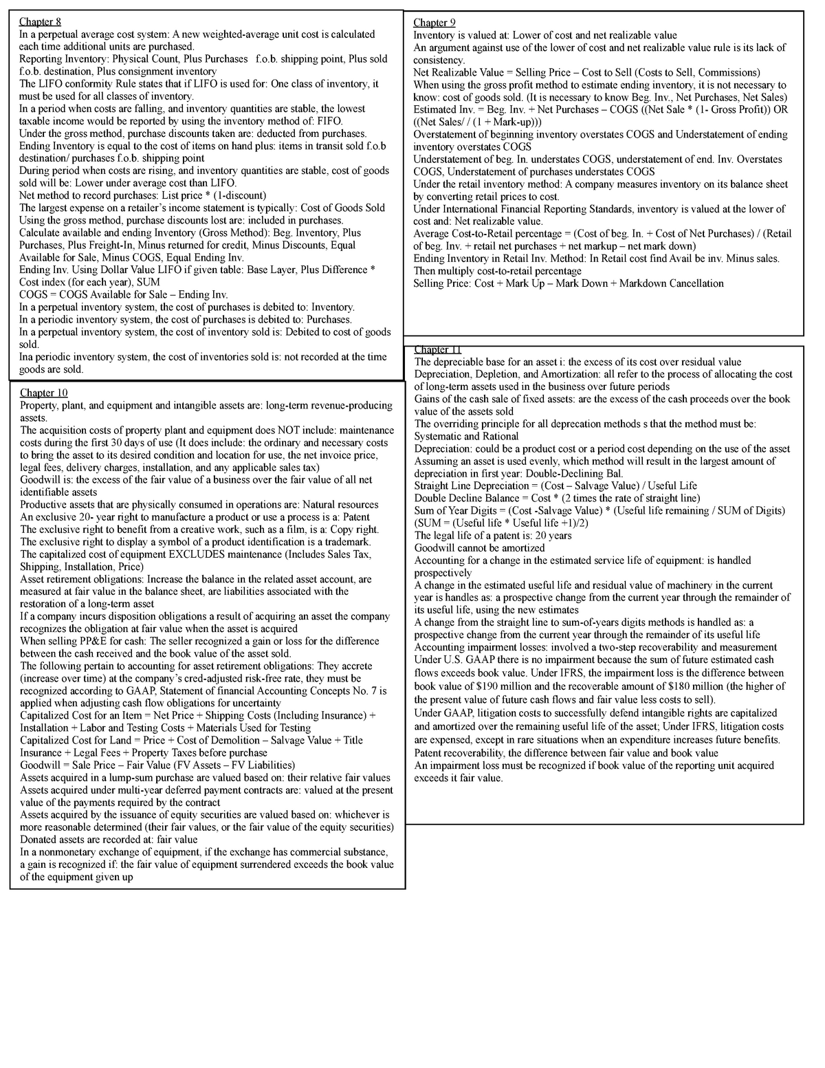 acc-356-final-cheat-sheet-chapter-8-in-a-perpetual-average-cost