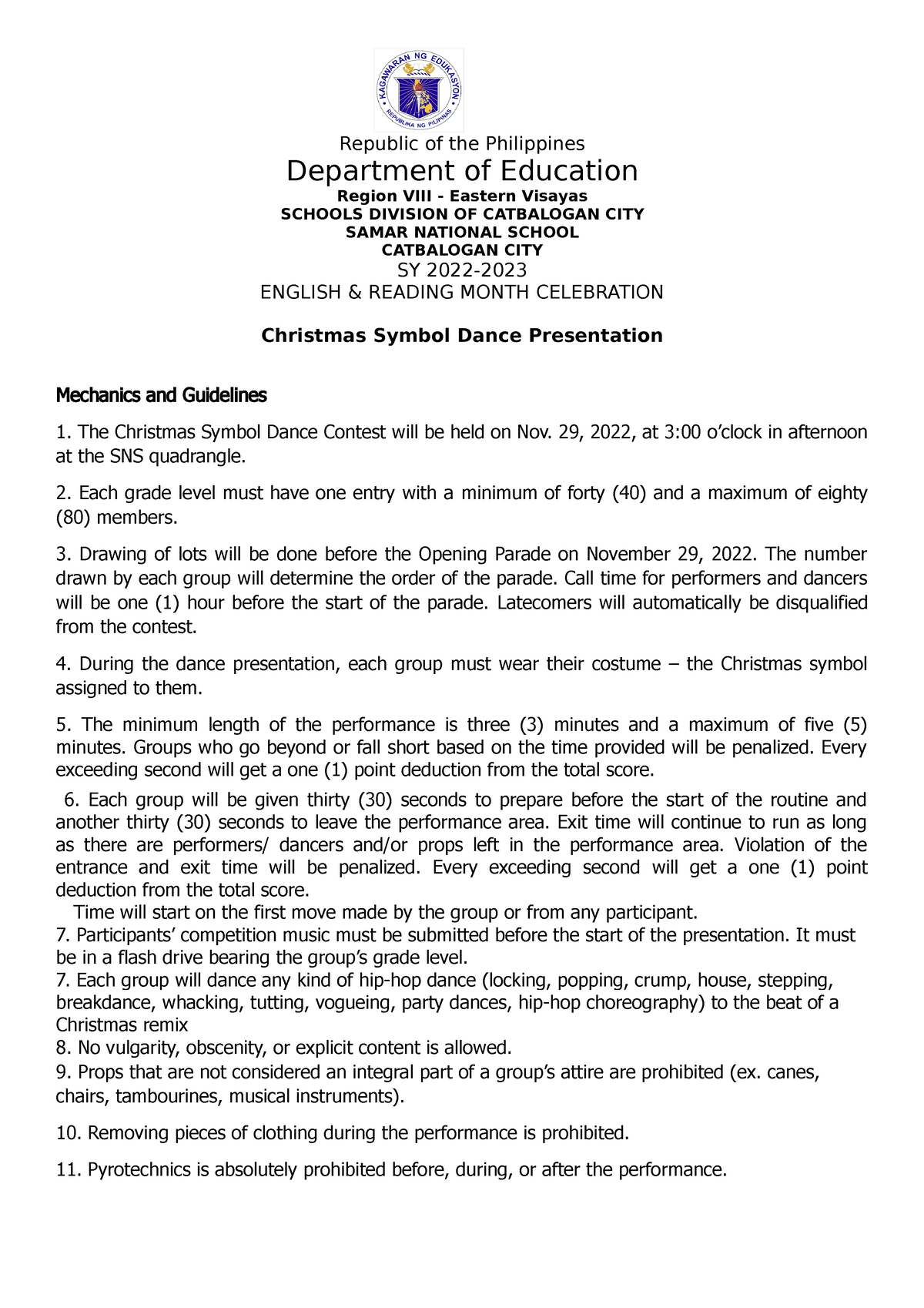 guidelines-dance-field-demo-republic-of-the-philippines-department-of