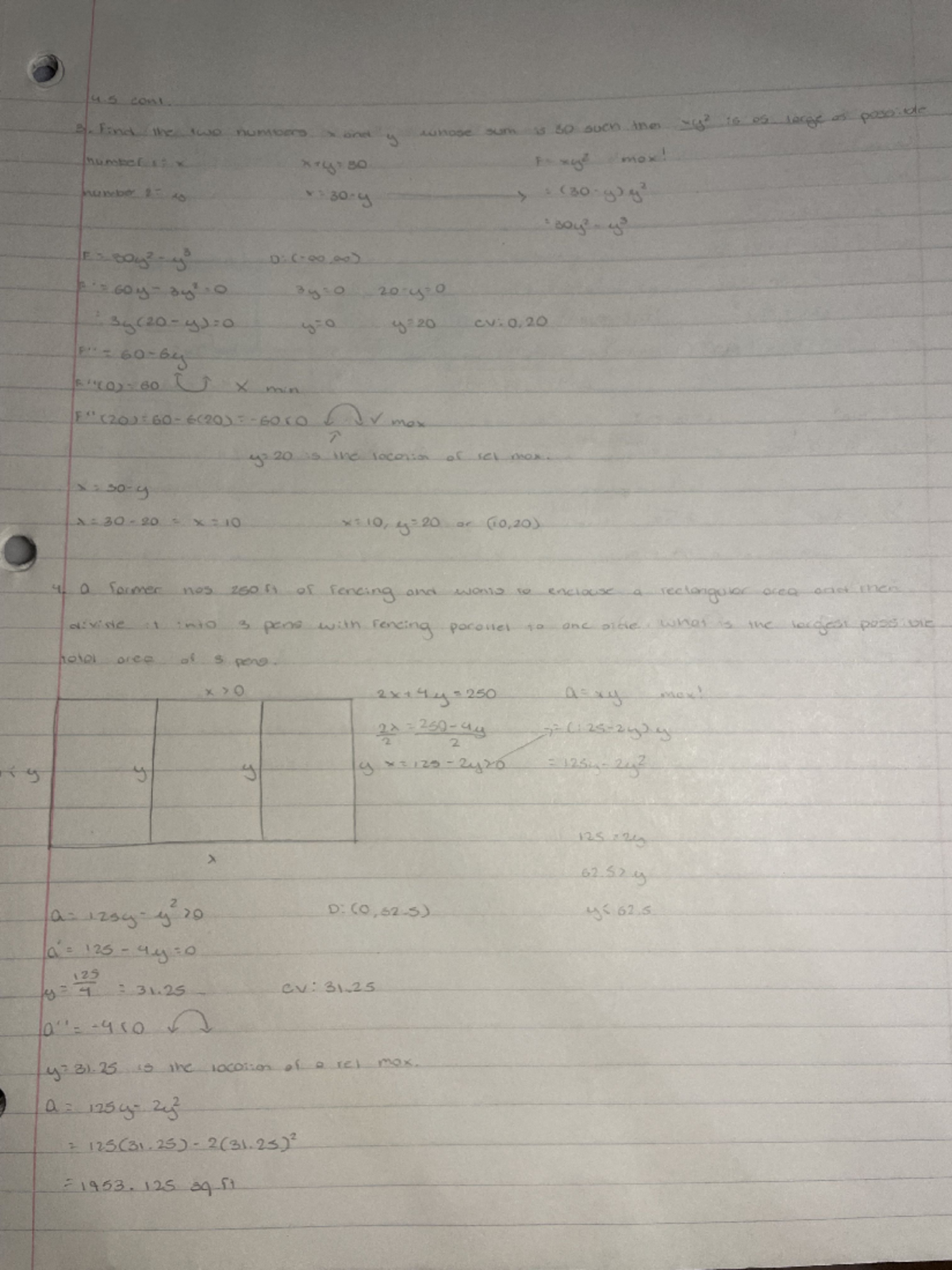 4.5 Calculus 1 Notes - MAC 2311 - FSU - Studocu