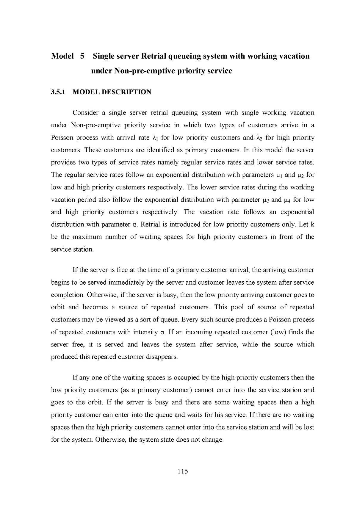 Retrial Queuing-System-20 - Model 5 Single server Retrial queueing ...