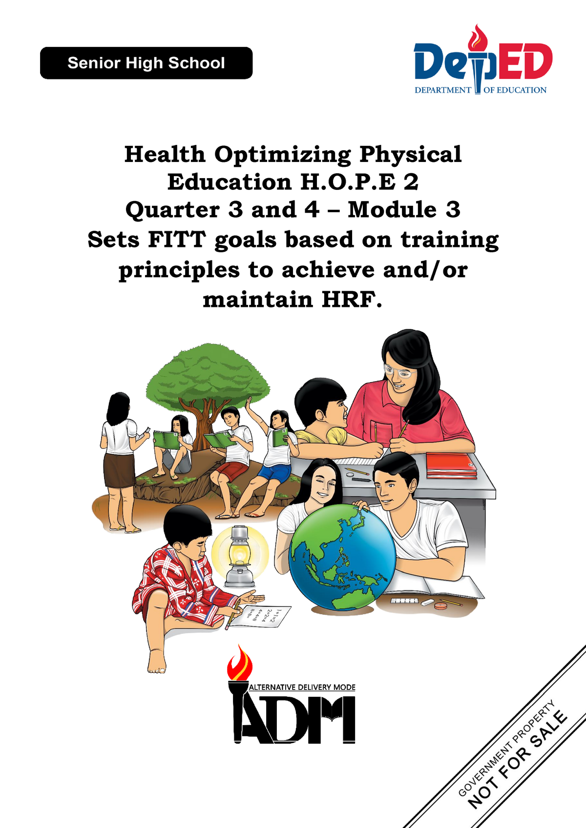 Edited Hope2 Quarter 2 Module 3 Health Optimizing Physical Education Hop 2 Quarter 3 And 4 5791