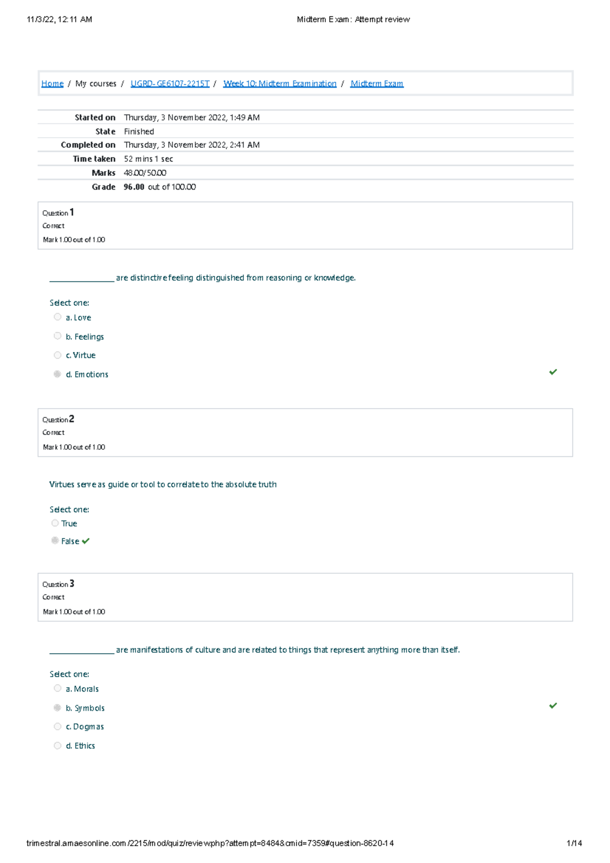 Ethics Midterm - Gasgewearg - Home / My Courses / UGRD-GE6107-2215T ...