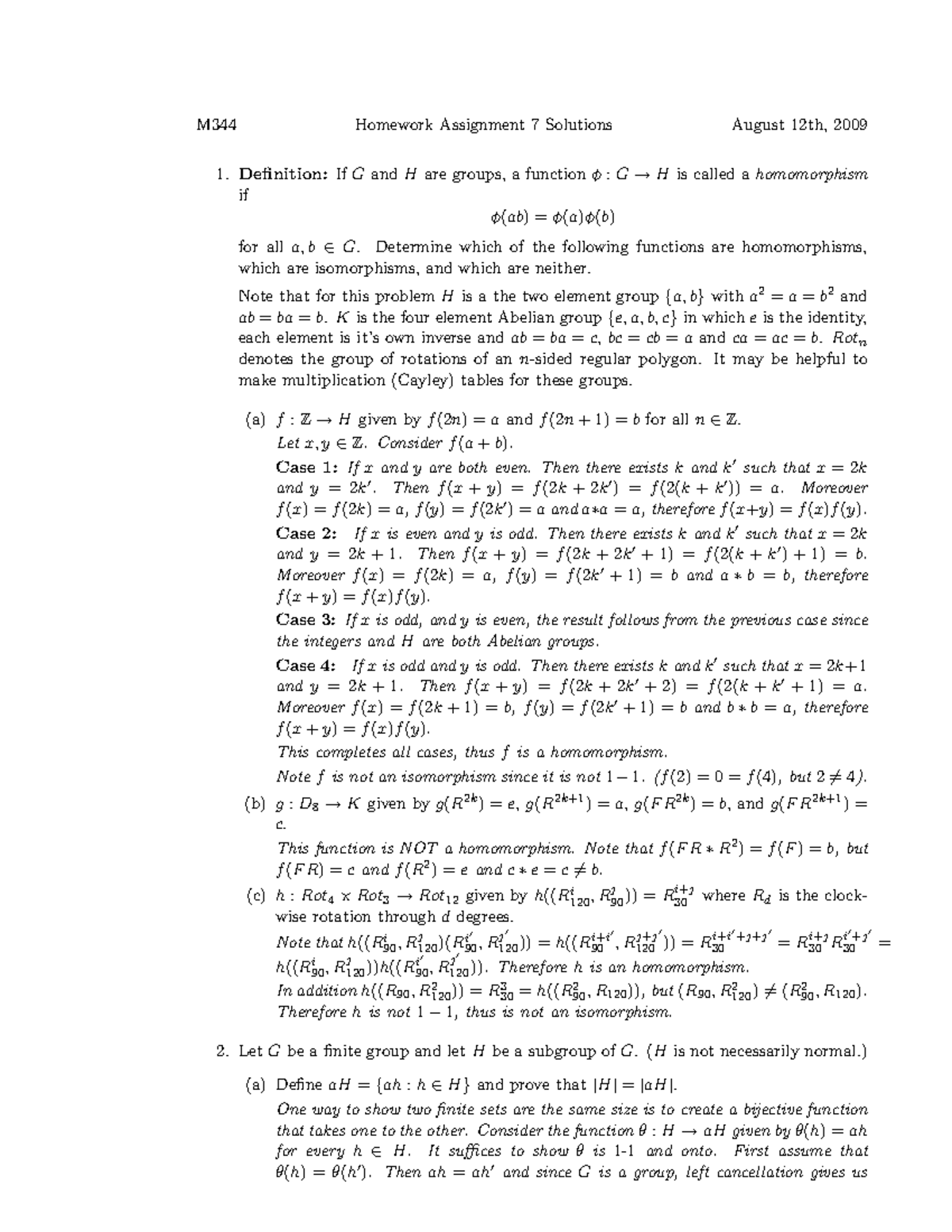 homework.m34 maths answers