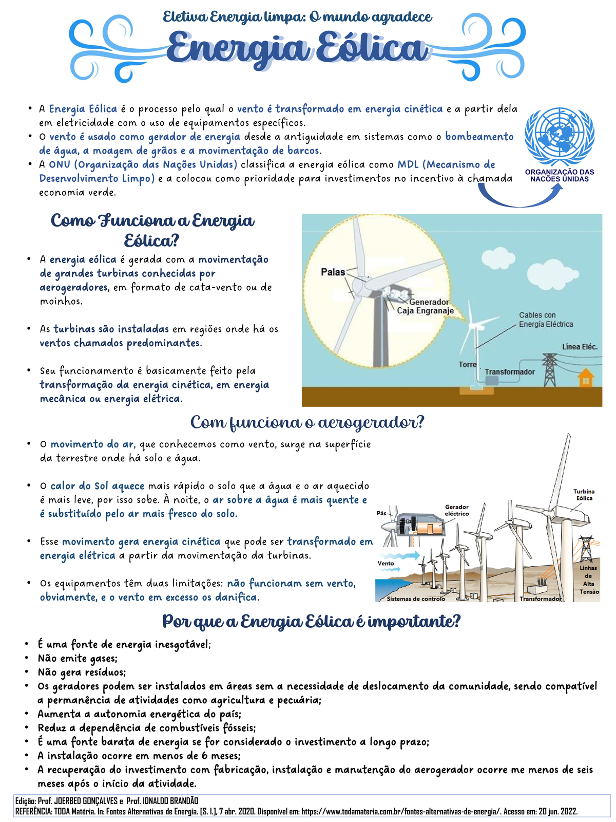 Energia Eólica - Energia EÛlica Como Funciona a Energia EÛlica? EdiÁ„o ...