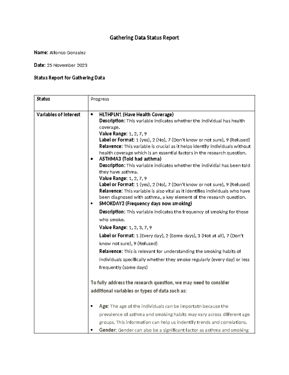 5 2 assignment gathering data