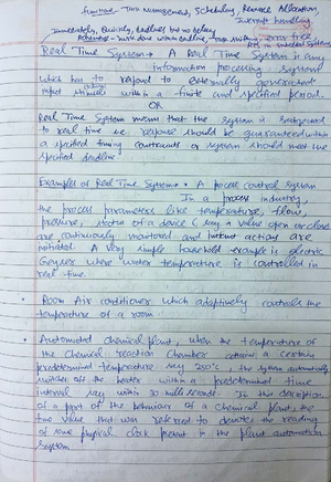 Unit 4 - Notes On Real Time System 4 Unit from different different web ...