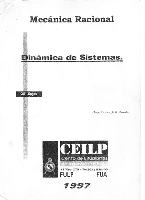 TP9 Mec Nica Anal Tica - Facultad De Ingenier ́ıa - U.N.L. Mec ́anica ...