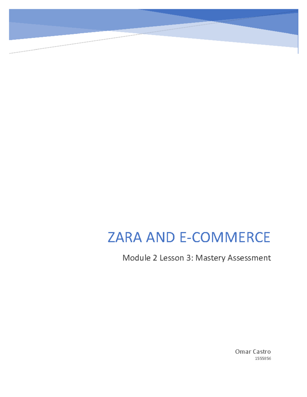 zara e commerce case study