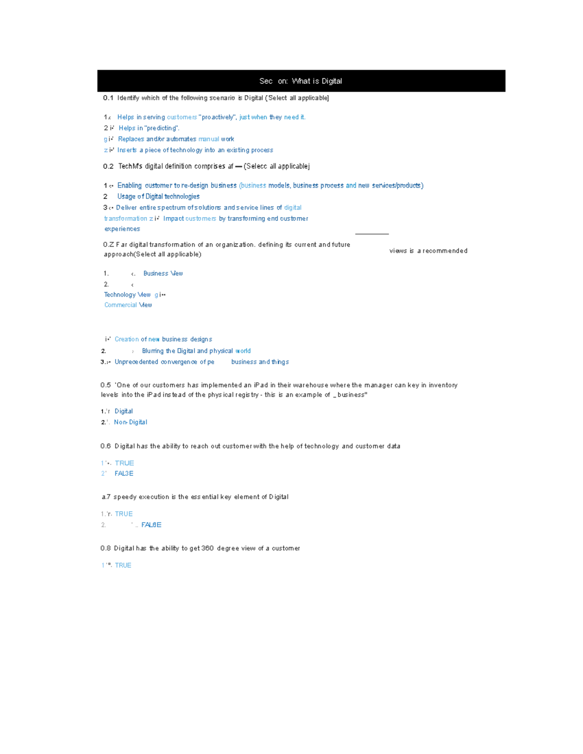 Digital-101 - I don't have - Sec on: What is Digital 0 which of the ...