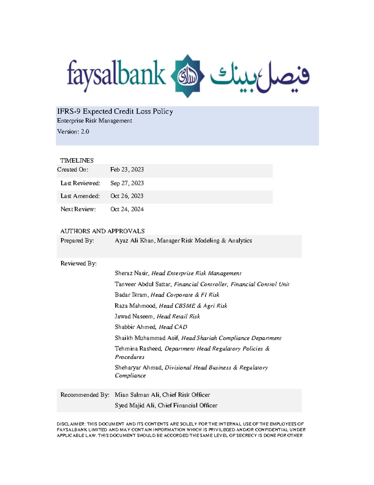 Ifrs 9 Standard