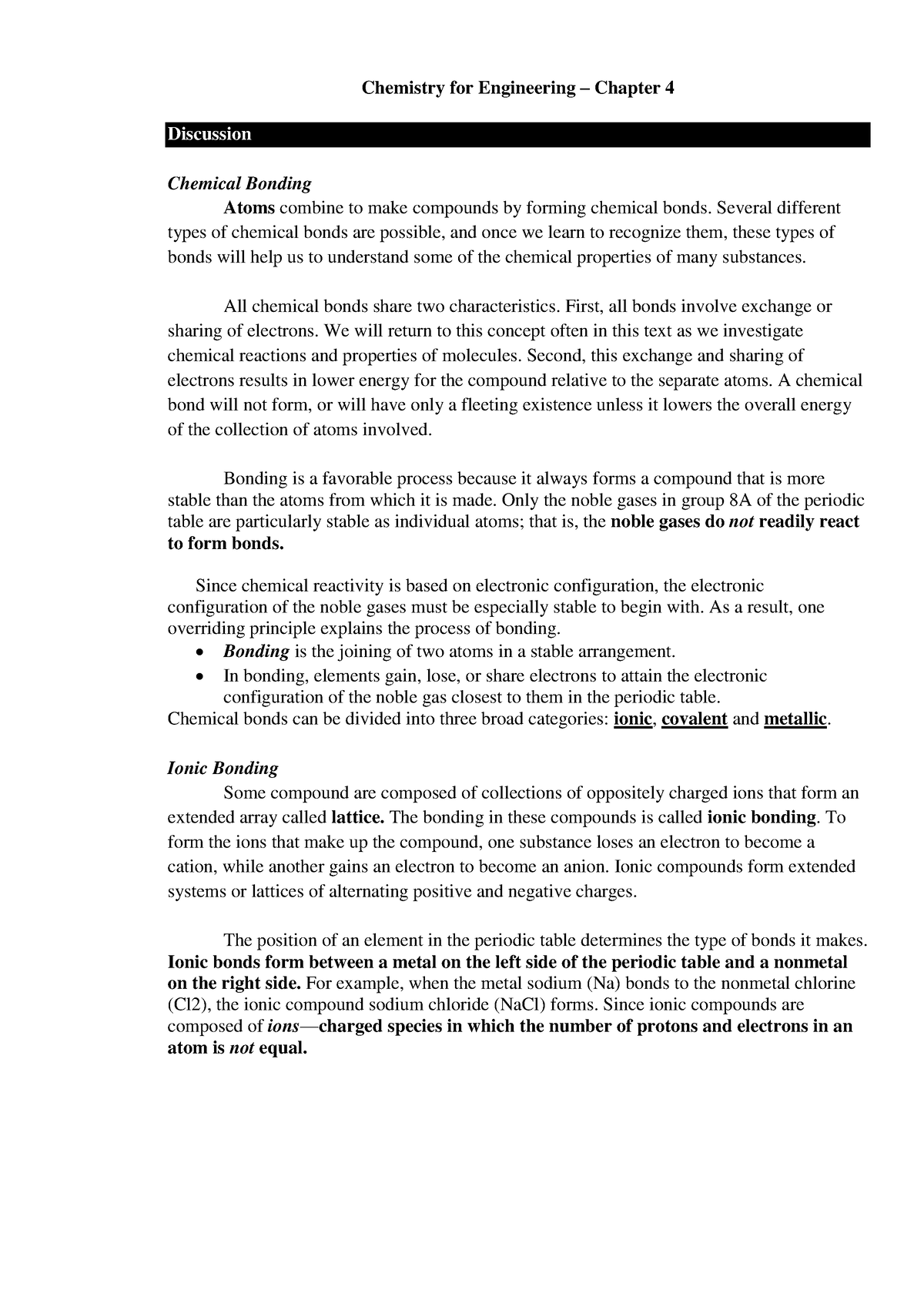 Chemistry for Engineering – Chapter 4 - Chemistry for Engineering ...