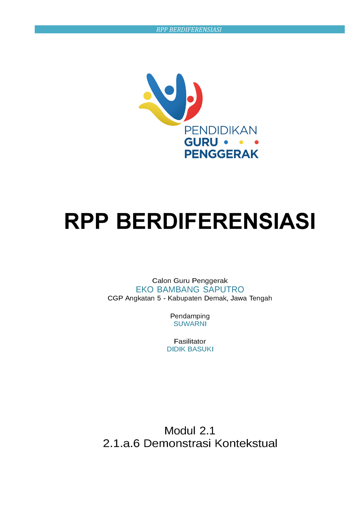 Rpp Diferensiasi Kelas 12 Contoh - RPP BERDIFERENSIASI RPP ...