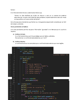 Clases persistentes con Python C Scala resoluci n de ejercicios - CURSO ...