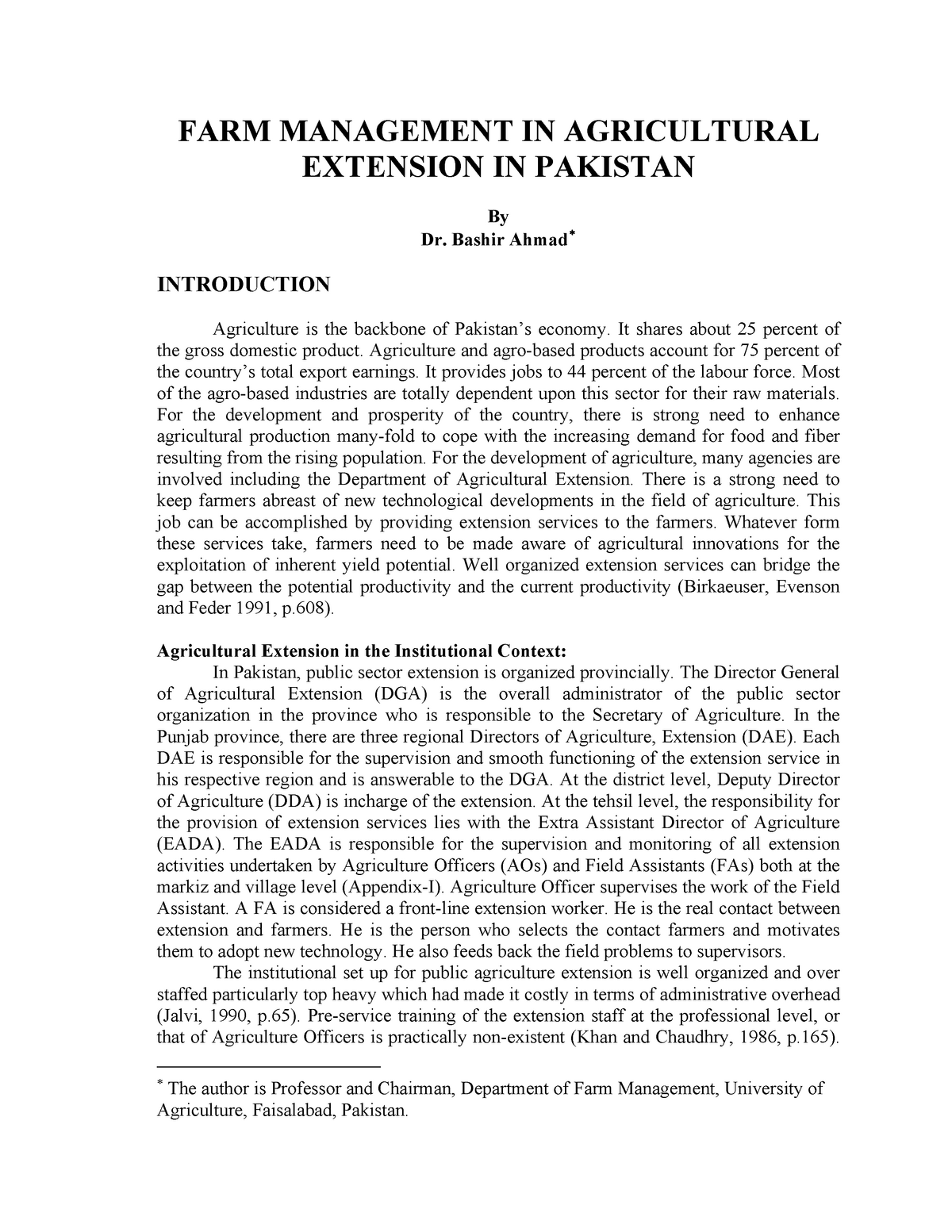 farm-managment-in-agriculture-extension-in-pakistan-farm-management