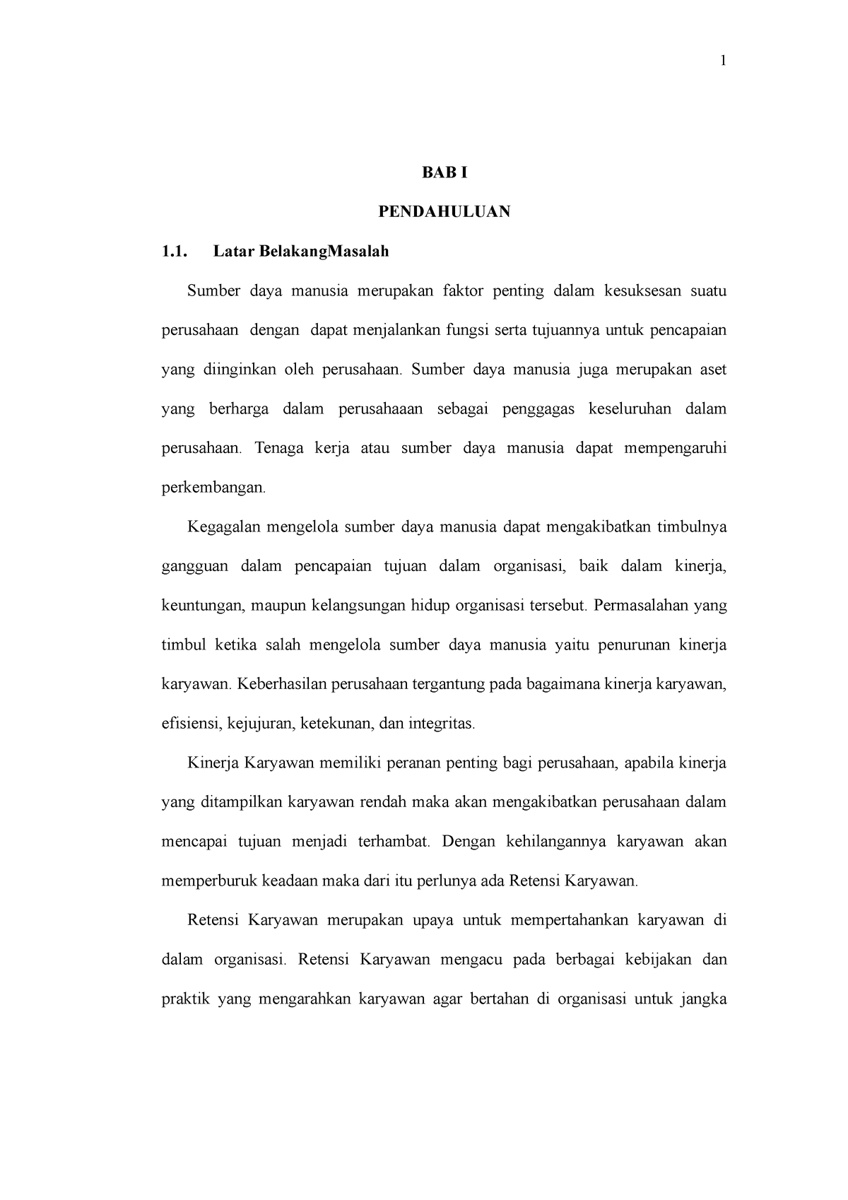 BAB I Skripsi HANA - SIDANG RISTEK - BAB I PENDAHULUAN Latar ...