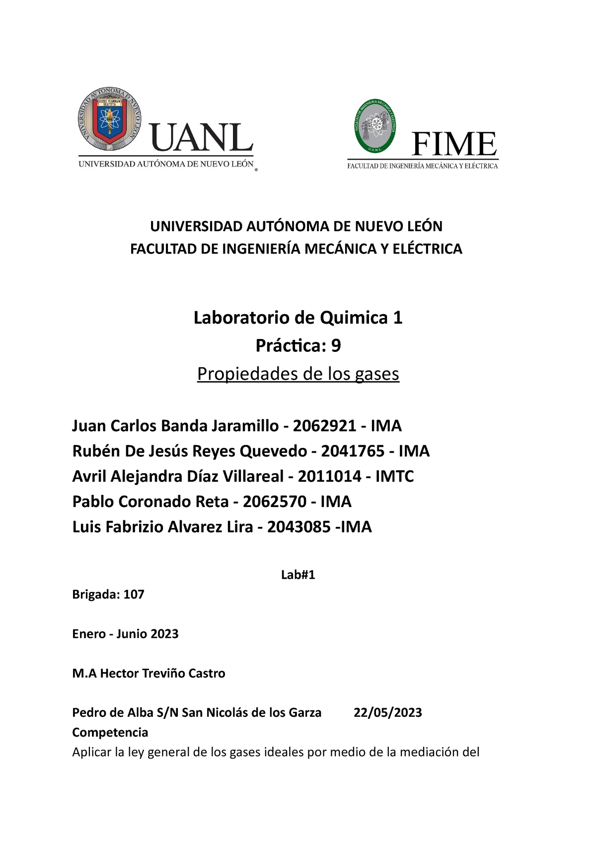 Membrete Siempre Ayudando Universidad AutÓnoma De Nuevo LeÓn Facultad De IngenierÍa MecÁnica 6969