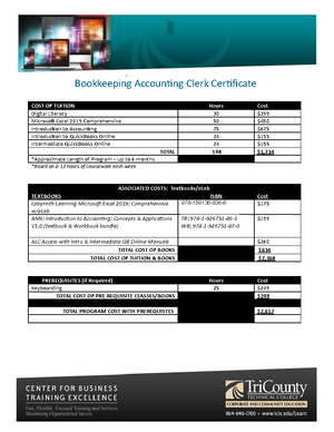 Accounting 111 Chart of Accounts - Accounting 111 Chart of Accounts ...