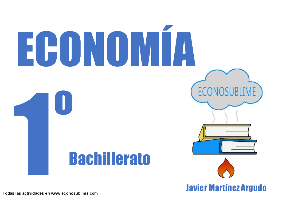 Libro Economía 1º Bachillerato - ECONOMÍA 1 Bachillerato Javier ...