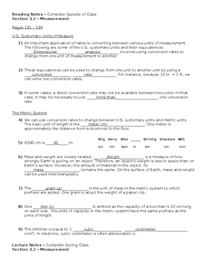 Section 1 - Inductive and Deductive Reasoning - Reading Notes Section 1 ...