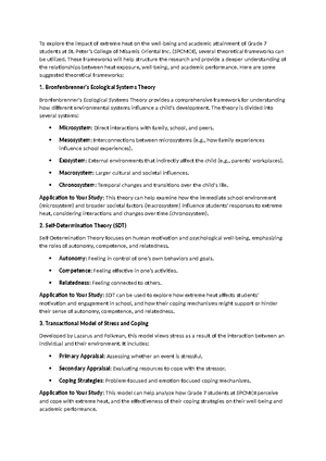 A Metacognitive Report - ST. PETER'S COLLEGE OF MISAMIS ORIENTAL, INC ...
