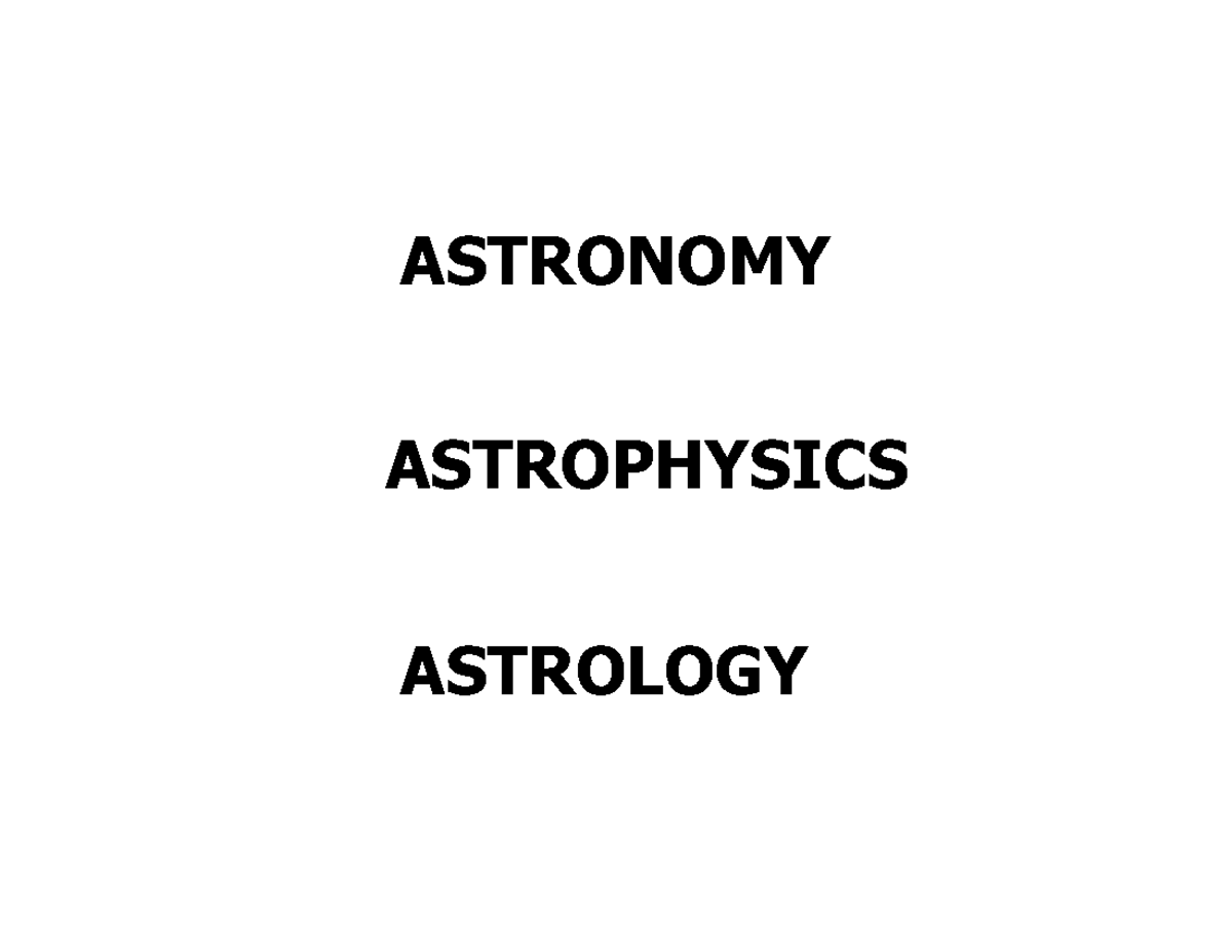 ASTR1345 FA23 Thu 8-24 - Very helpful - ASTRONOMY ASTROPHYSICS ...