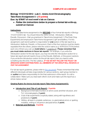 Copy of Lab 7 - Cells - Student Instructions - Biology 1112/2112/2912 ...