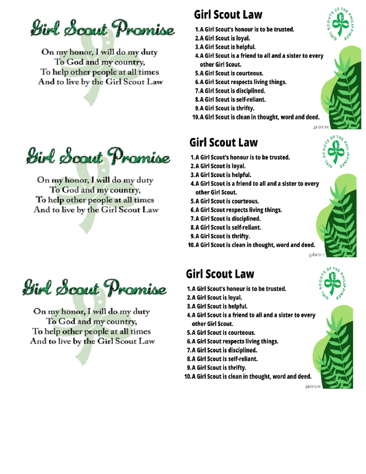 GSP Promise AND LAW - gsp - Bachelor of Arts in History - Studocu
