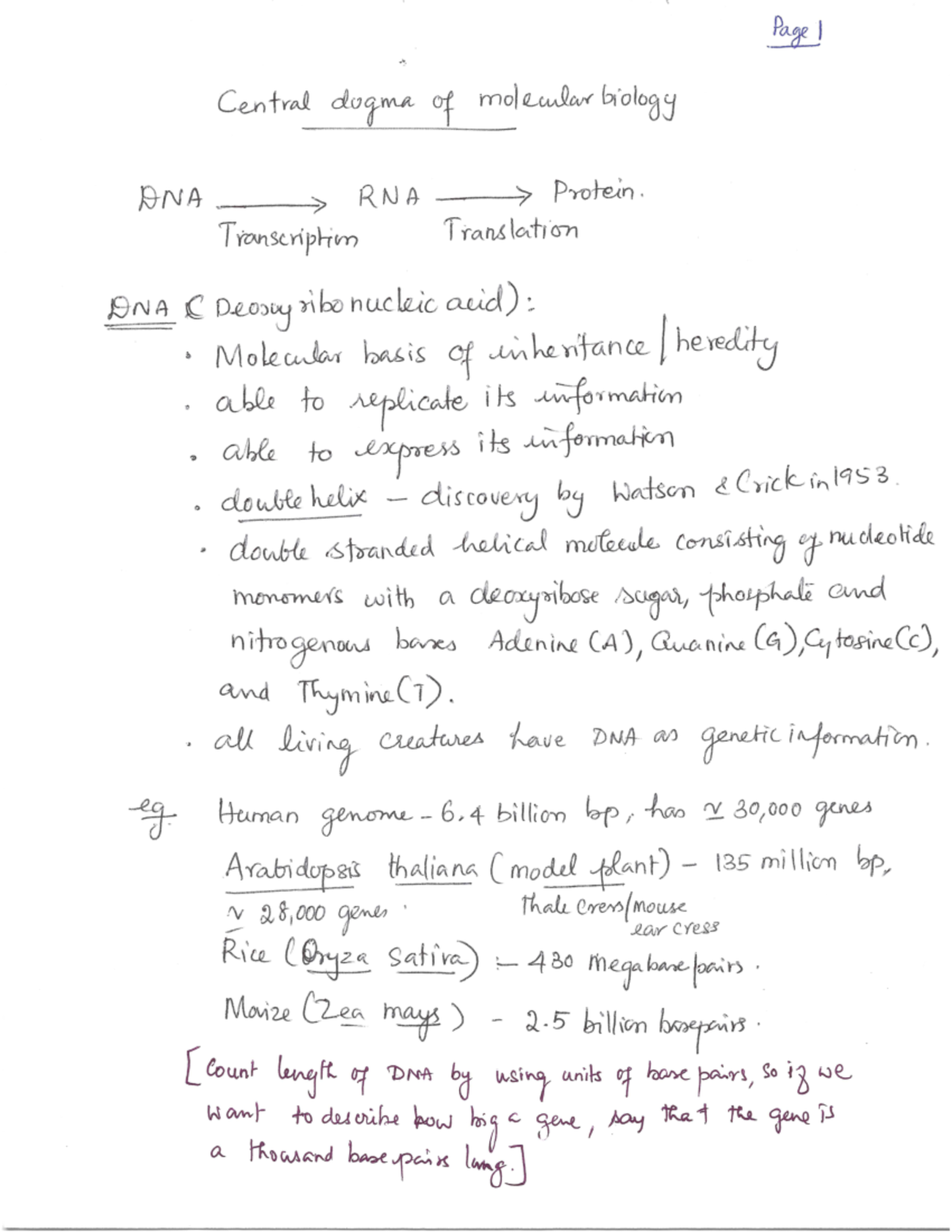 Experiment+1 notes - BIOL 020 - Studocu
