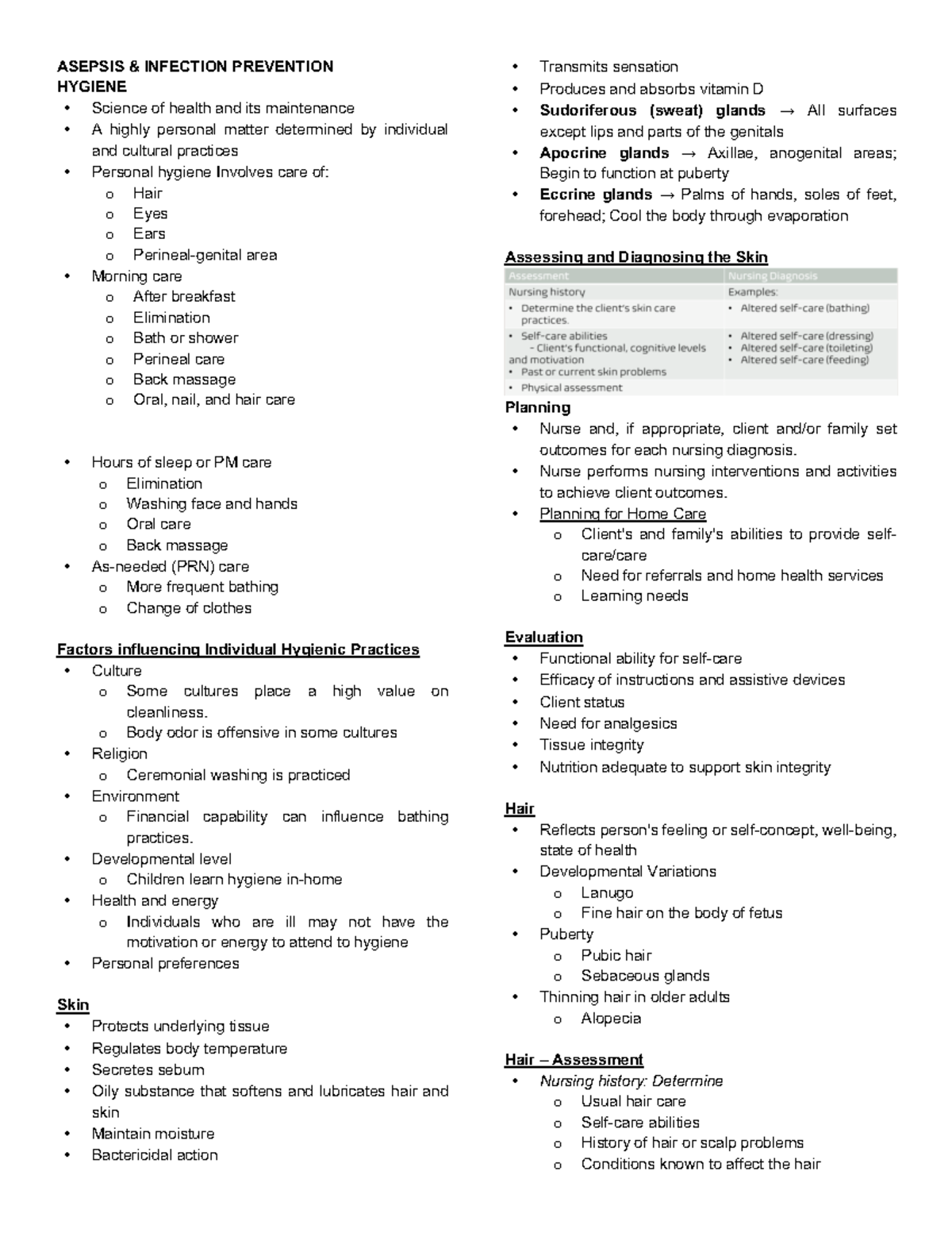 Asepsis Infection Prevention P2 - ASEPSIS & INFECTION PREVENTION ...
